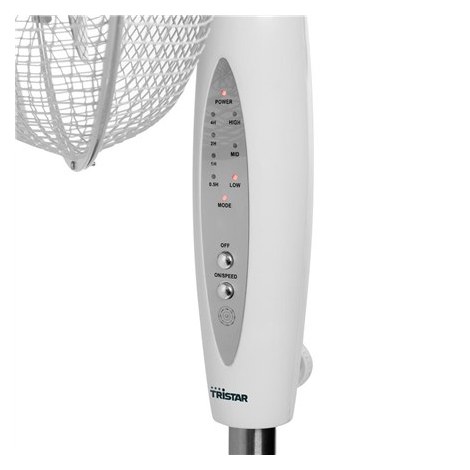 Tristar | Stand fan | VE-5898 | Stand Fan | White | Diameter 40 cm | Number of speeds 3 | Oscillation | 45 W | Yes - 3